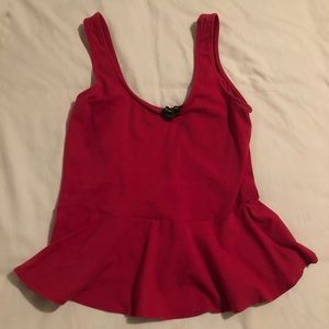 Bebe Peplum Top